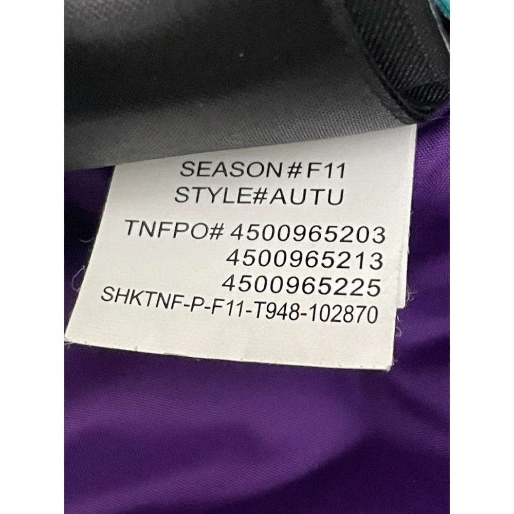 The North Face Girls Hyvent Jacket Large (14/16) Teal / Purple Waterproof Hiking